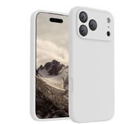 FireNova Magnetic for iPhone 17 Pro Case, Compatible with MagSafe, [Integrated Silicone Camera Control Button] [Camera Protection] Anti-Scratch Microfiber Lining Phone Case, 6.3", White