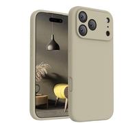 FireNova Magnetic for iPhone 17 Pro Case, Compatible with MagSafe, [Integrated Silicone Camera Control Button] [Camera Protection] Anti-Scratch Microfiber Lining Phone Case, 6.3", Khaki