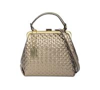 FIRENZE ARTEGIANI Bolso de mano mujer de piel auténtica.. Rojo Granate