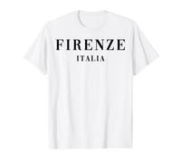 Firenze Italia Fashion Chic Trendy Elegante Luxe Elegante Elegante Camiseta gráfica económica, Hombre, Blanco, XL