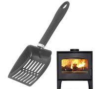 Fireplace Ash Shovel | Smooth Wide Heat-Resistant | | Hollow Out Wood Stove Ash Sifter Cleaning Tool for Outdoor Fire Pits, Barbacoas, Fireplaces Wood Stoves