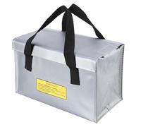 Fireproof Battery Safety Bag | Protective Storage Pouch For Drone Or Car Batteries | Anti-Fire Resistant Power Storage | Portable Safety Case For Li-Ion And Li-Po Batteries | Battery