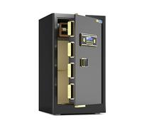 Fireproof impermeable caja segura caja segura caja segura gabinete digital seguro grande de 80 cm seguro, cajón de efectivo, inicio de fuego y seguridad electrónica antirrobo con dispositivo de