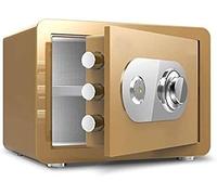 Fireproof Waterproof Safe Safes and Boxes Carbon Stainless Steel Mechanical Lock Security/Rugged/Fireproof/Waterproof Small Household 35x25x25cm for Home Office