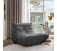 Fireside - Sillón puff de esponja de alto rebote comprimible para el hogar y la oficina, ideal para meditación y relajación