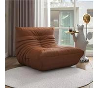 Fireside - Sillón puff de esponja de alto rebote para el hogar y la oficina, ideal para meditación y relajación