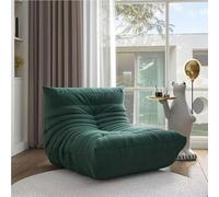 Fireside - Sillón puff de esponja de alto rebote para el hogar y la oficina, ideal para meditación y relajación