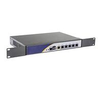 Firewall Hardware, Pfsense, Mikrotik, OPNsense, VPN, Network Security Appliance, Router PC, Intel Celeron 4 Cores J4125, RS03, AES-NI/6 x Intel Gigabit LAN/2USB/COM/VGA/Fan,(8G RAM/256G SSD)