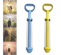 Firework Water Gun, 4Pcs Firework Water Gun, Romantic Fireworks Waters Spray Guns, Romantic Fireworks Style Waters Spray Toy for Couples, for Bathing, Pool, Party Large Capacity (2Pcs*B)