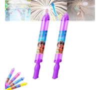 Firework Water Gun, Firework Water Squirter, Romantic Splasher Style Spray Toy for Couples, Family Friends Interactive Pool Game, for Pool, Party Entertainment (Purple,2 Pcs)