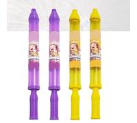 Firework Water Gun, Romantic Firework Style Water Spray Toy for Couples, High Pressure Pull-out Sprinkler for Pool Party, Backyard Games, Family Fun (Yellow+Purple)