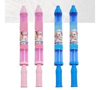 Firework Water Gun, Romantic Firework Style Water Spray Toy for Couples, High Pressure Pull-out Sprinkler for Pool Party, Backyard Games, Family Fun (Pink+Blue)