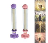 Firework Water Gun, Romantic Firework Style Water Spray Toy for Couples, High-Pressure Pull-out Sprinkler Toy, for Bathing, Party Entertainment, Beach & Backyard, Large Capacity (2pcs)