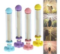 Firework Water Gun, Romantic Firework Style Water Spray Toy for Couples, High-Pressure Pull-out Sprinkler Toy, for Bathing, Party Entertainment, Beach & Backyard, Large Capacity (Mix)