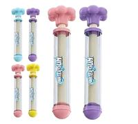 Firework Water Gun, Romantic Fireworks Style Water Spray Toy for Couples, High Pressure Pull-out Sprinkler Spray Toys for Bathing, Concerts, Pool, Family Gatherings (Purple+Pink*2pcs)