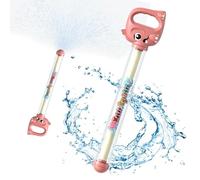 Firework Water Spray Toy, Outdoor Squirter Game, 20.87x3.94 Inches Splash, Colorful Spray Design, Red & Blue 1 Pack, for Kids, Teens, Adults, Backyard, Beach, Picnic