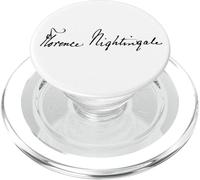 Firma auténtica Florence Nightingale PopSockets PopGrip para MagSafe