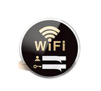 Firma de contraseña, Etiqueta adhesiva acrílica con signo de contraseña, varios tamaños