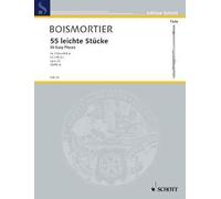 Firma MDS Schott music distribution 55 pièces légères OP 22 - arrangées pour deux flûtes traversières [partitions/music] Compositeur : Boismortier Joseph Bodin DE de la série IL Flauto Traverso