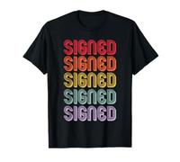 Firmado Camiseta
