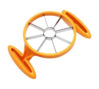 Firmador de frutas, fruta | Slicer de acero inoxidable ligero para piña - Divisor de pera manual de gadget de cocina desmontable con mango antideslizante para restaurante