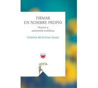 Firmar en nombre propio (Sofía)