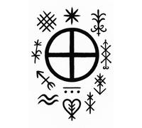 Firmas of Power: Sacred Symbols and Spirit Signatures in Palo, Kimbanda, and Afro-Diasporic Traditions - Patipembas, Firmas, Pontos Riscados (IFÁ - CANDOMBLÉ - SANTERIA - ORISHÁ)