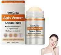 FirmGlow Apis Venom Serum Stick, Crema Reafirmante y Reductora de Arrugas Avanzada, Mejora la Flacidez de la Piel, Esencia Natural Stick Adecuado para Todo Tipo de Piel (1 PCS)