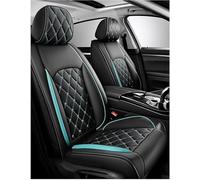FIRMGROVE Funda de Asiento de Coche para KIA Niro EV 2019-2024, Cuero por Encargo Todo Tipo Clima Impermeable Completo Juegos Cubreasientos Delanteros Y Traseros,Blue Black
