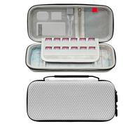 FiRorky Viajes de Transporte de Viajes Bolsa de Almacenamiento a Prueba de Choque Bolsa Fora la cáscara de la Carcasa Dura Fora el Interruptor 2 Consola y Accesorios portátiles de Viaje