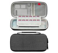 FiRorky Viajes de Transporte de Viajes Bolsa de Almacenamiento a Prueba de Choque Bolsa Fora la cáscara de la Carcasa Dura Fora el Interruptor 2 Consola y Accesorios portátiles de Viaje