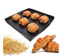 Firsmat Cesta de cocción sólida, bandeja antiadherente de PTFE para horno rápido y rápido, patatas fritas, alas de pollo y calentamiento de pan