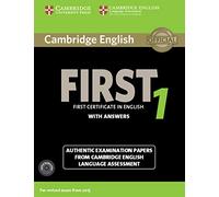 Cambridge English First 1 For Revised Exam From 2015 Student S Book Pa