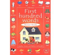 First 100 Words in English Sticker Book (Usborne First Hundred Words Sticker Books)