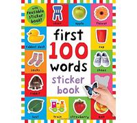 First 100 Words Sticker Book: Over 500 Stickers (Play and Learn) by Roger Priddy(2015-09-22)