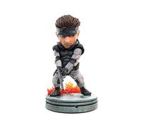First 4 Figures Metal Gear Solid - Solid Snake SD PVC Painted Statue (20cm), Multicolor