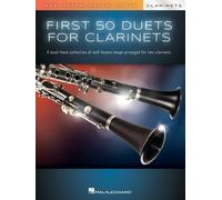 First 50 Duets for Two Clarinets (Tapa blanda) (Importación USA)
