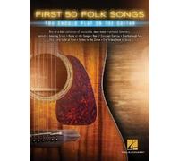 First 50 Folk Songs (Tapa blanda) (Importación USA)