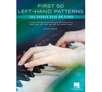 First 50 Left-Hand Patterns. Klavier Solo.