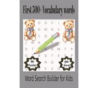 First 500+ Vocabulary words: Kids Vocabulary Builder Word Search