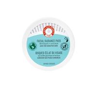 Discos faciales iluminadores con ácido glicólico y láctico de First Aid Beauty en tamaño viaje