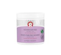 First Aid Beauty Almohadillas para el cabello encarnadas con BHA y AHA - Tratamiento diario que alivia las quemaduras de afeitar, previene el pelo encarnado y calma la irritación - 60 almohadillas