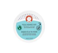 First Aid Beauty Facial Radiance Pads Daily Exfoliating Pads with AHA (Glycolic + Lactic Acids) that Help Tone & Brighten Skin Compostable for Daily Use, 28