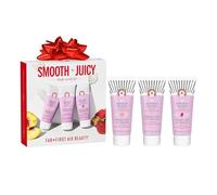 First Aid Beauty - Kit Smooth and Juicy Scrub: 3 exfoliantes corporales KP en tamaño viaje que exfolian para revelar una piel visiblemente más suave, saludable y radiante - set de 3