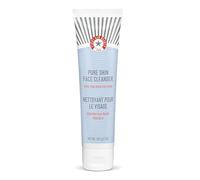 First Aid Beauty - Pure Skin Face Cleanser, Effectively Removes Makeup, Dirt, and Impurities, Gentle Cleanser Leaves Skin Soft & Supple, Safe for Sensitive Skin, Fragrance Free, 142g