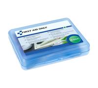 First Aid Only Juego de esparadrapos Oficina/Hobby (20 unidades) | 20 esparadrapos de diferentes tamaños y formas en caja de resellable | P-10025