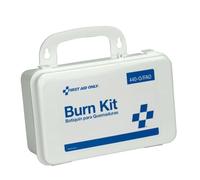 First Aid Only Kit de quemado con caja de plástico de 10 unidades