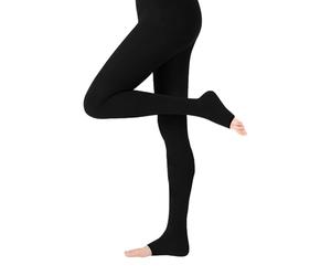 First Aid Only Panty de Compresión Médico para Mujer Punta Abierta Negro XL | Clase II (23-32 mmHg) Alivia en Casos de Lipedema, Celulitis, Varices | P-10090