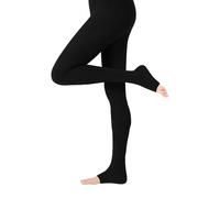 First Aid Only Panty de Compresión Médico para Mujer Punta Abierta Negro XXL | Clase II (23-32 mmHg) Alivia en Casos de Lipedema, Celulitis, Varices | P-10091