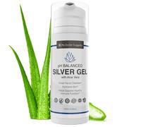First Aid Silver Gel: pH Balanced Silver Gel with Aloe Vera - Strong 30ppm Silver Gel in a 3.38oz Easy Pump Container: Use for Cuts, Scrapes, Burns, Wound Care and More (1) by My Doctor Suggests